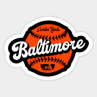 Baltimore Baseball Sticker